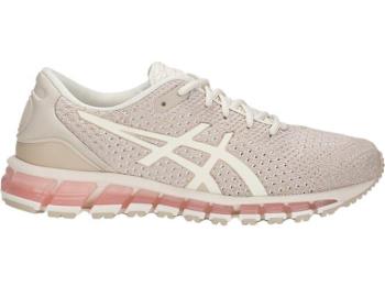 Asics Dam Sneakers GEL-Quantum 360 Knit Beige/Grå